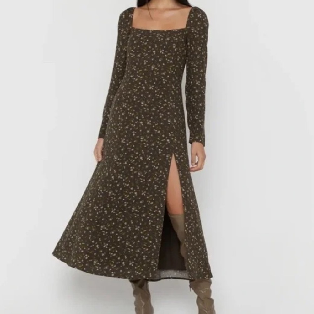 Flora midi dress Oak + Fort